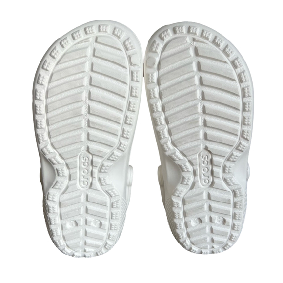 Crocs Classic Lined Neo Puff White Unisex Boot Size 7 or 5 SKU#24215